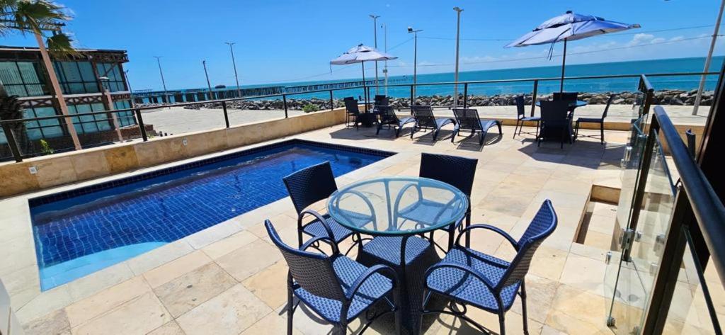 Flat Na Praia De Iracema 504 ฟอร์ตาเลซา ภายนอก รูปภาพ
